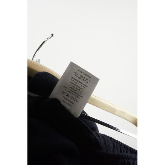 New Designs Untitled Circle U Untitled Men's Small Navy Blue Fleece Sweatpants - Picture 7 of 8